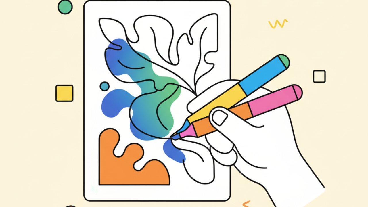 Melhores Métodos para Colorir Desenhos com Marcadores