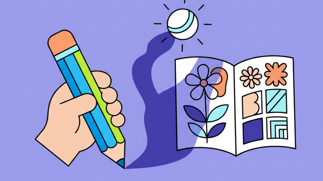 Técnicas de Luz e Sombra para Páginas de Colorir Adulto