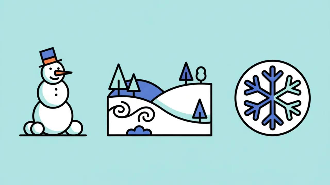 Line Art de Inverno: Melhores Desenhos para Colorir
