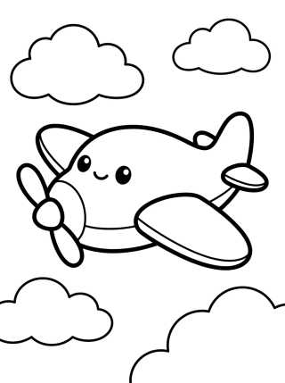 Aviãozinho dos Sonhos para colorir Desenho de Aviãozinho dos Sonhos para colorir e imprimir grátis