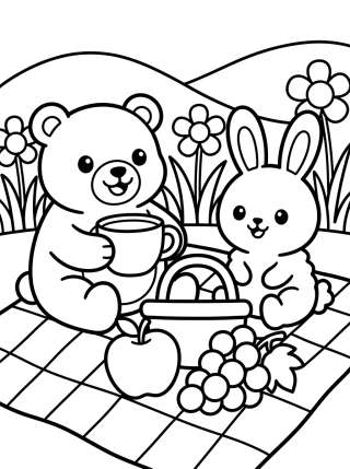 Coleção de desenhos para colorir: Bobbie e Amigos Encantados
