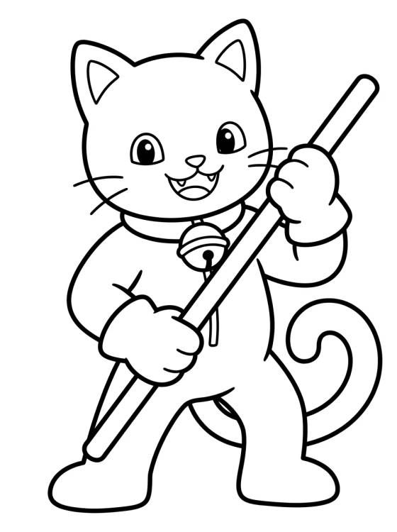 Cat Noir em Pose Heroica para colorir Desenho de Cat Noir em Pose Heroica para colorir e imprimir grátis