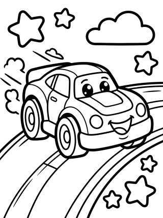 Coleção de desenhos para colorir: Desenhos do Hot Wheels para Colorir