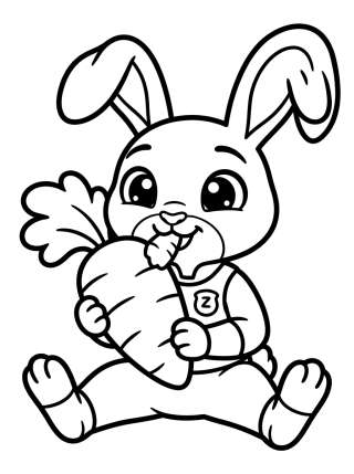 Coleção de desenhos para colorir: Judy Hopps de Zootopia para Colorir