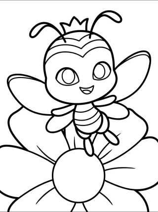 Pollen a Kwami da Abelha para colorir Desenho de Pollen a Kwami da Abelha para colorir e imprimir grátis