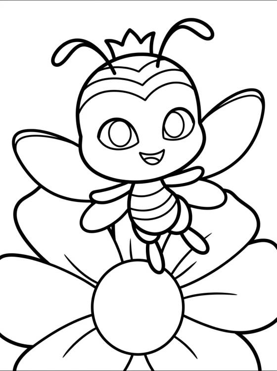 Pollen a Kwami da Abelha para colorir Desenho de Pollen a Kwami da Abelha para colorir e imprimir grátis