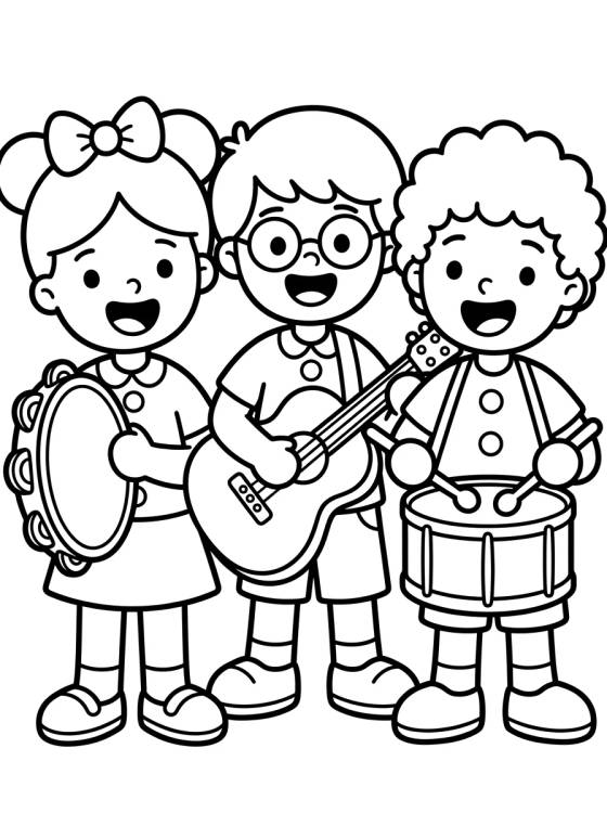 Turma do Bita Brincando para colorir Desenho de Turma do Bita Brincando para colorir e imprimir grátis