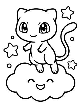 Coleção de desenhos para colorir: Pokémon Lendários para Colorir