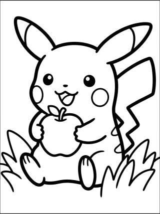 Coleção de desenhos para colorir: Pokémon Fofos para Colorir