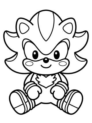 Coleção de desenhos para colorir: Desenhos do Shadow para Colorir